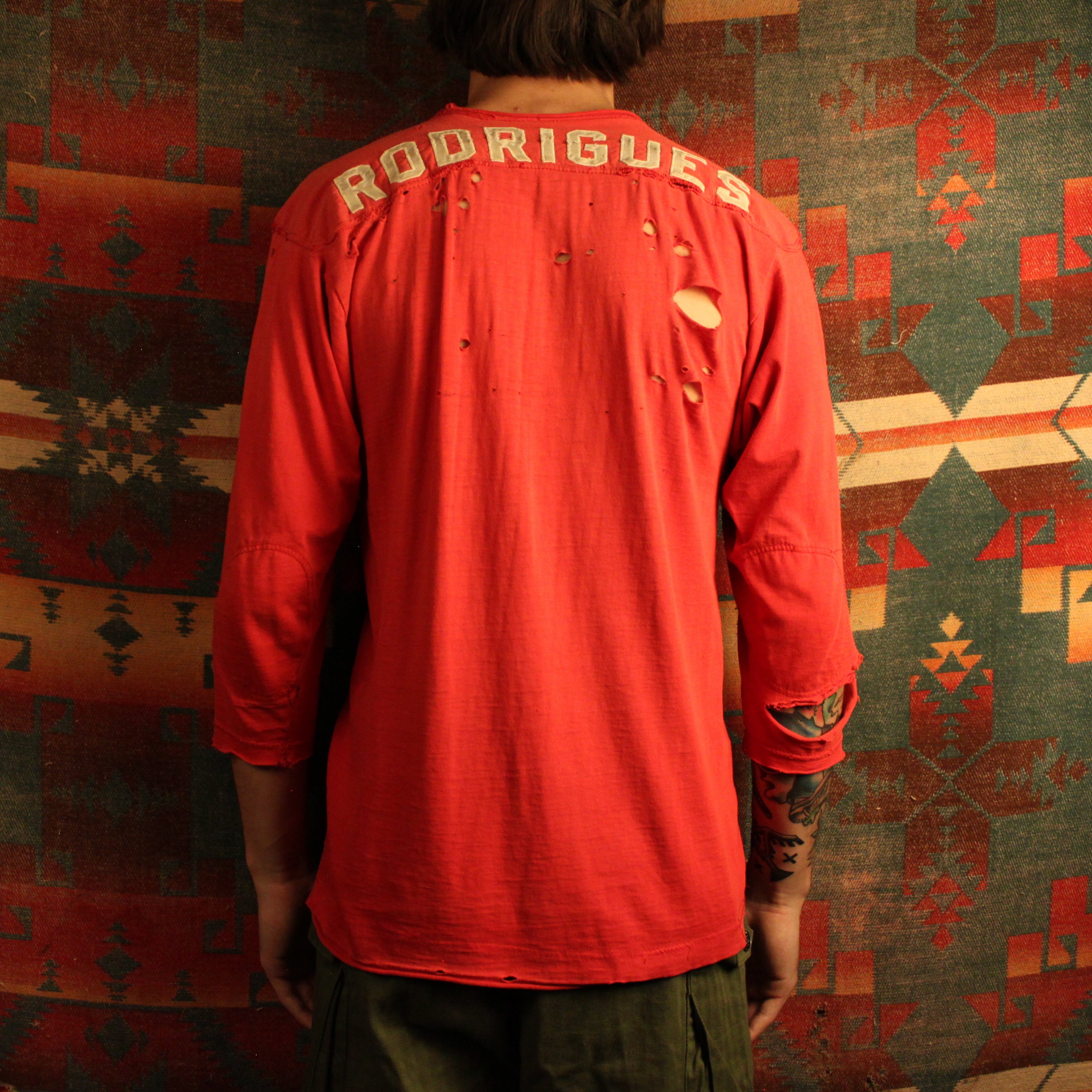 1950s Rusell Distressed Football Jersey