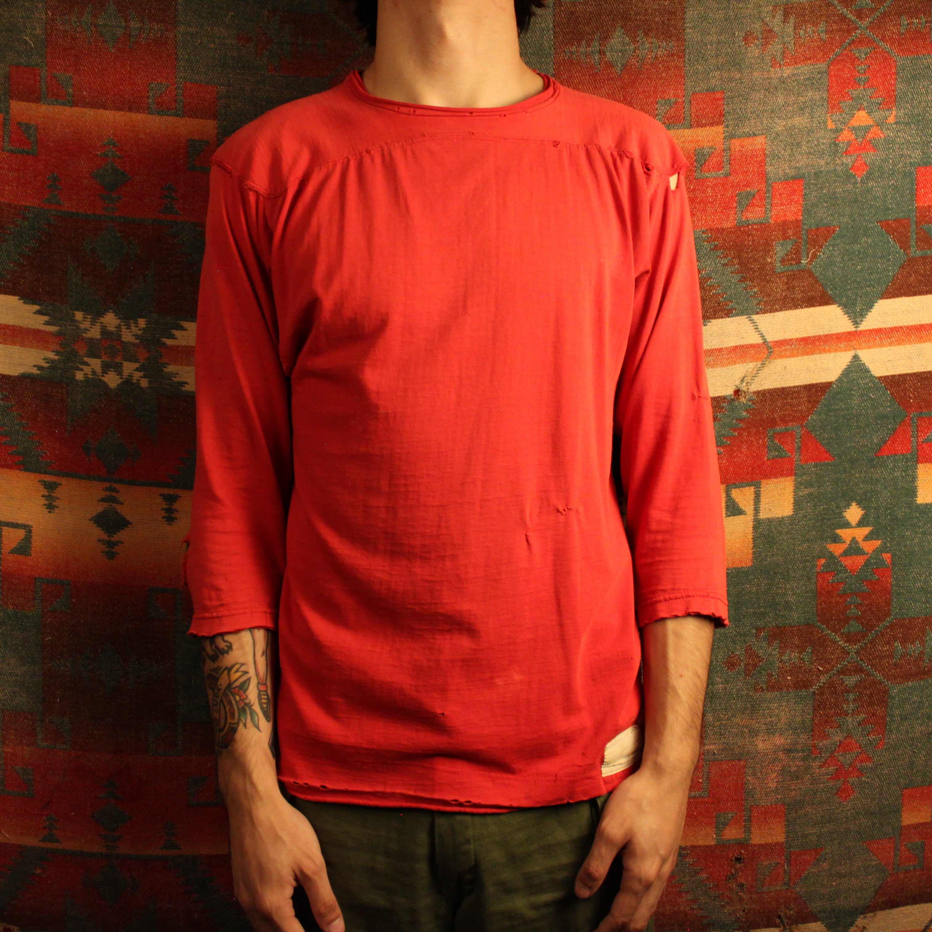 1950s Rusell Distressed Football Jersey