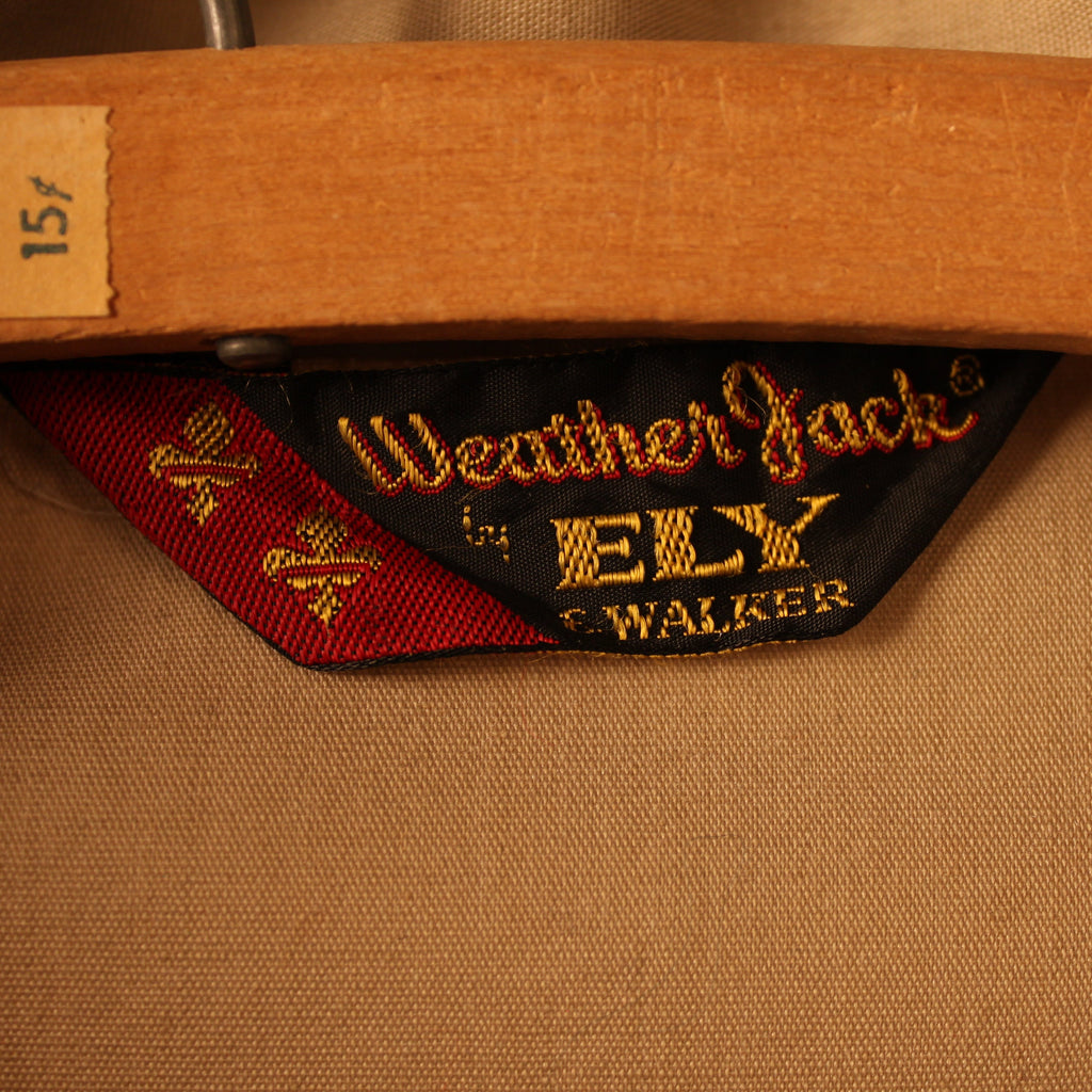 1960s Ely Tan Light Jacket