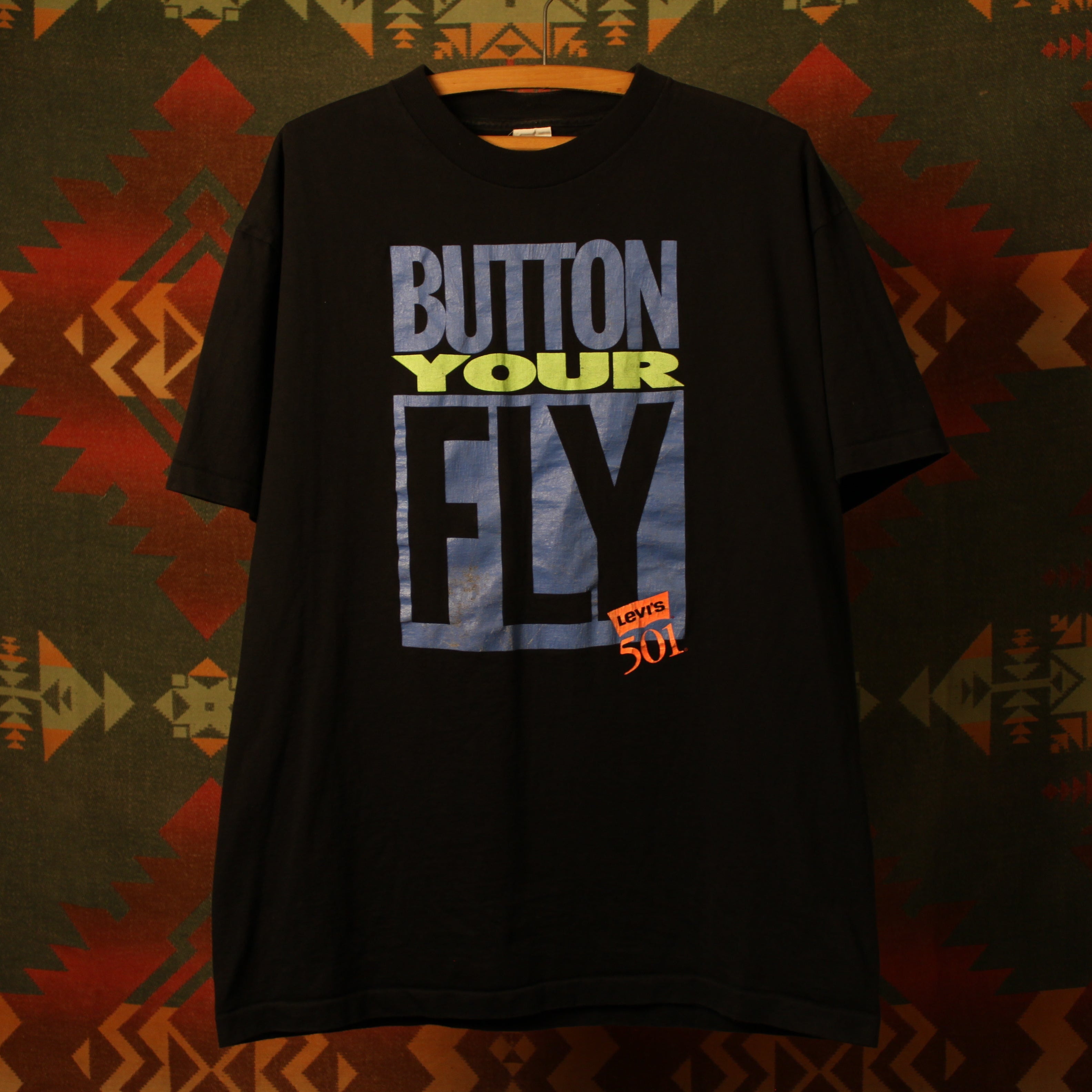 1990s Button Your Fly Levi's 501 T-Shirt
