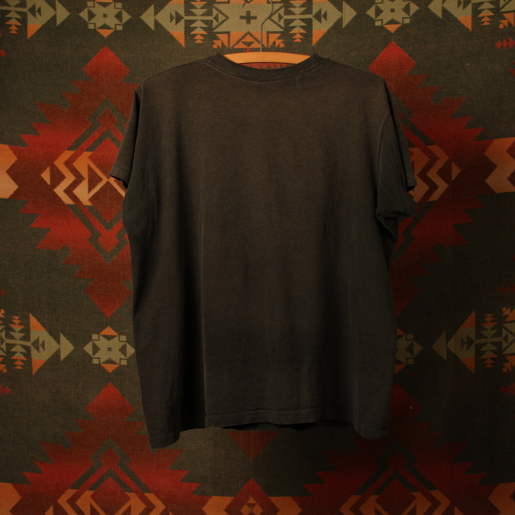 1960s Black Selvedge Pocket T-Shirt