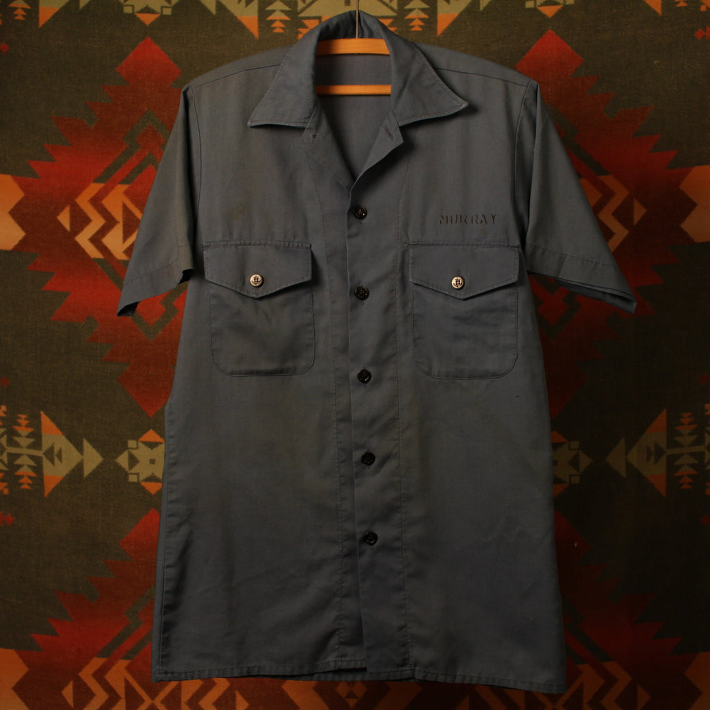 1970s U.S. Navy Button-Up Shirt
