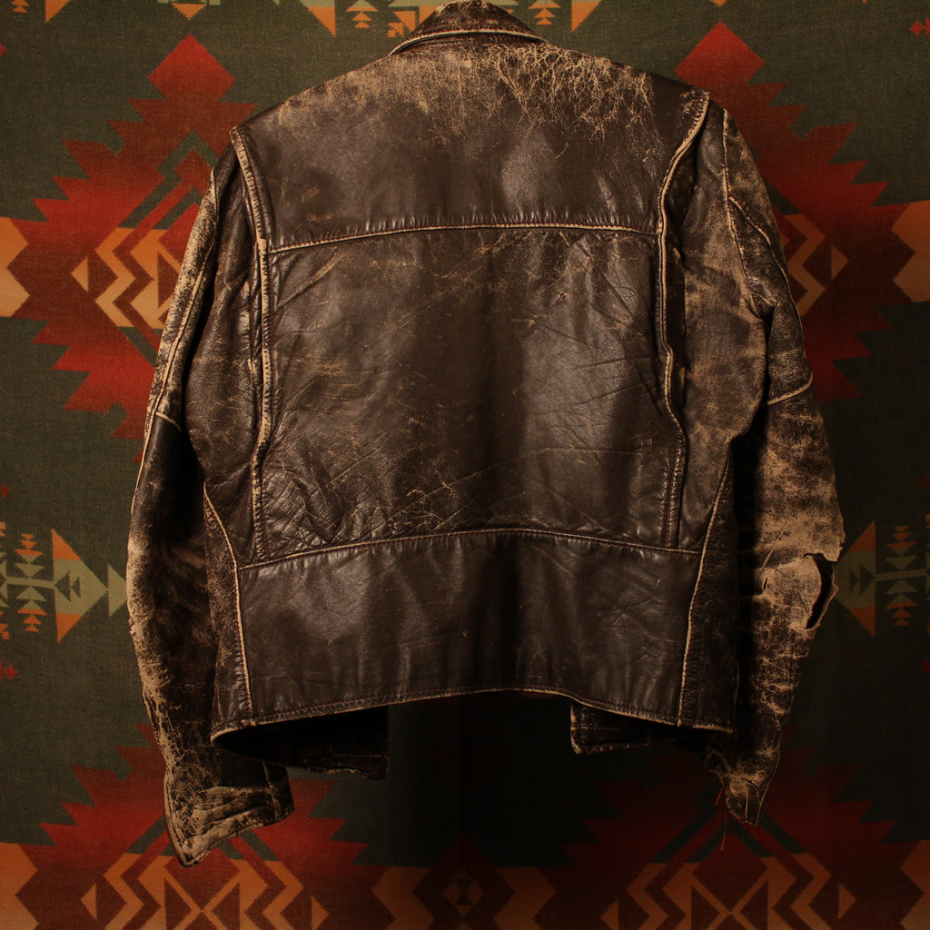 1970s Police Leather Jacket
