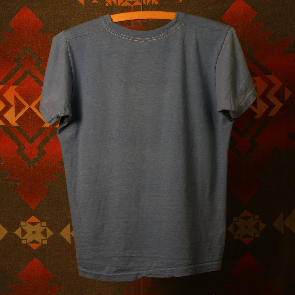 1970s Blue Selvedge Pocket T-shirt