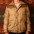 1980s Brown and Tan Puffer Jacket