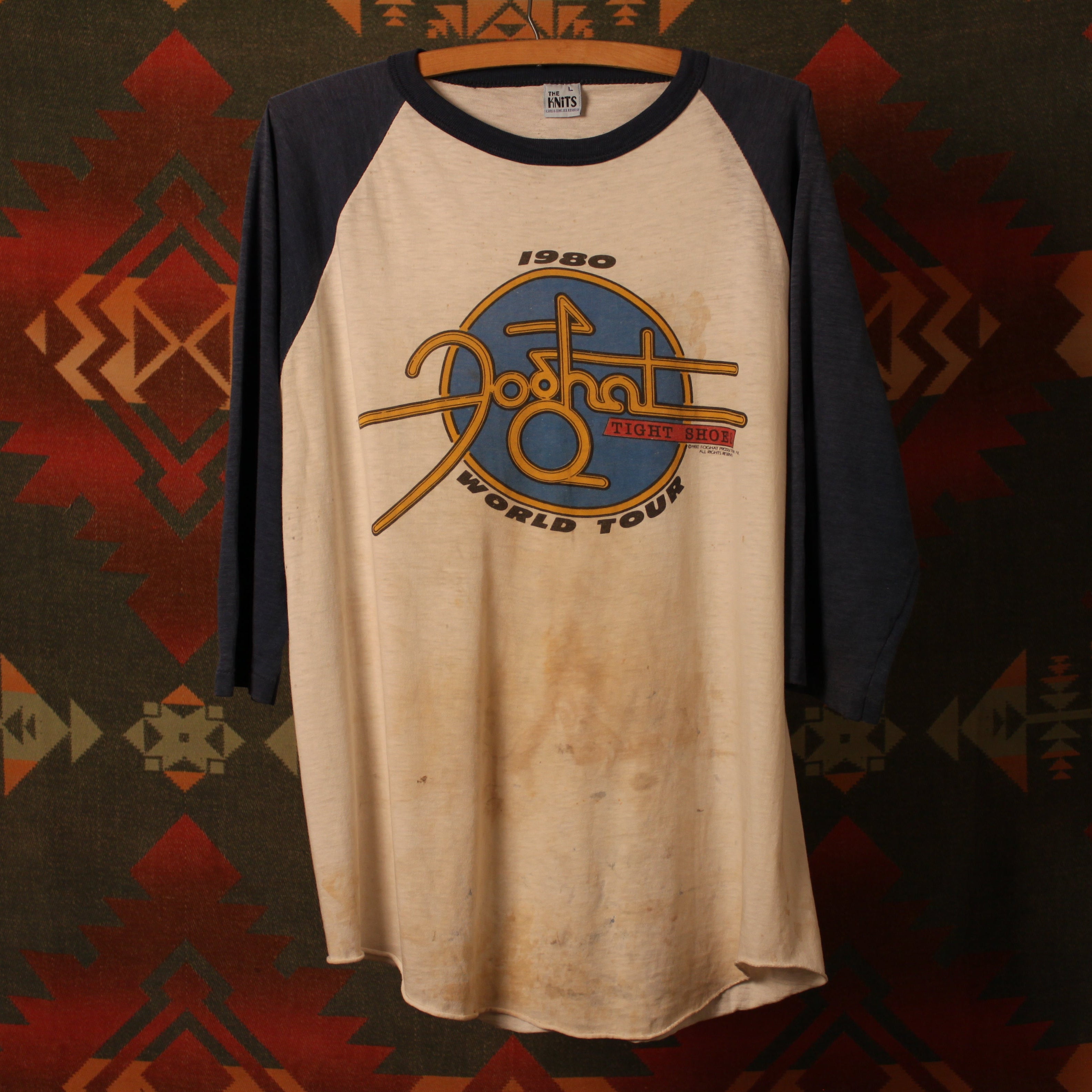 1980s Foghat Tour Shirt