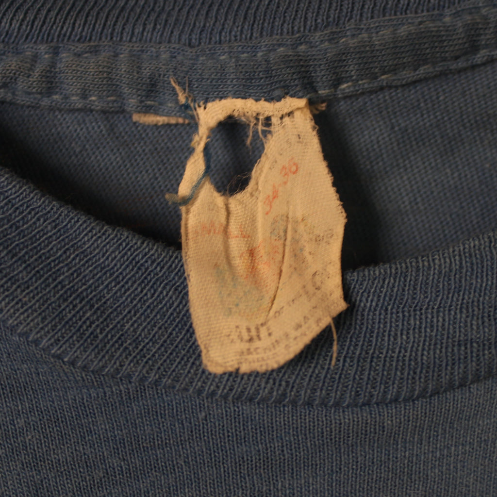 1970s Blue Selvedge Pocket T-shirt