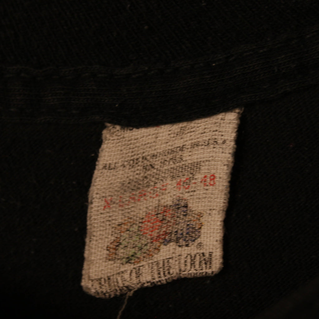 1960s Black Selvedge Pocket T-Shirt