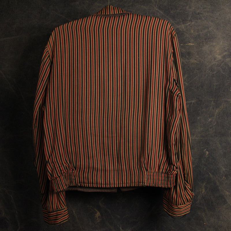 Striped Rockabilly Gaberdine Jacket