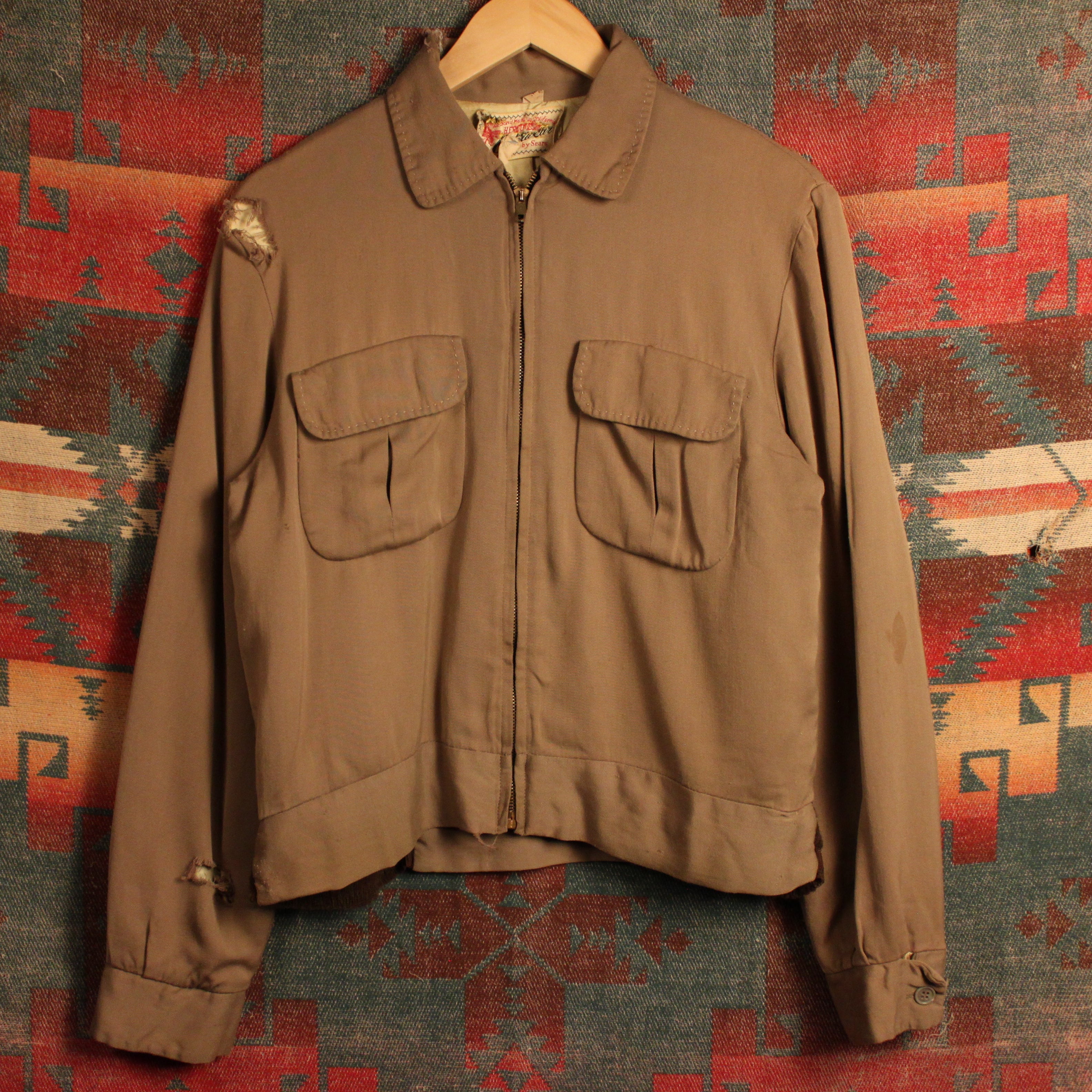 1950s Gab Jacket