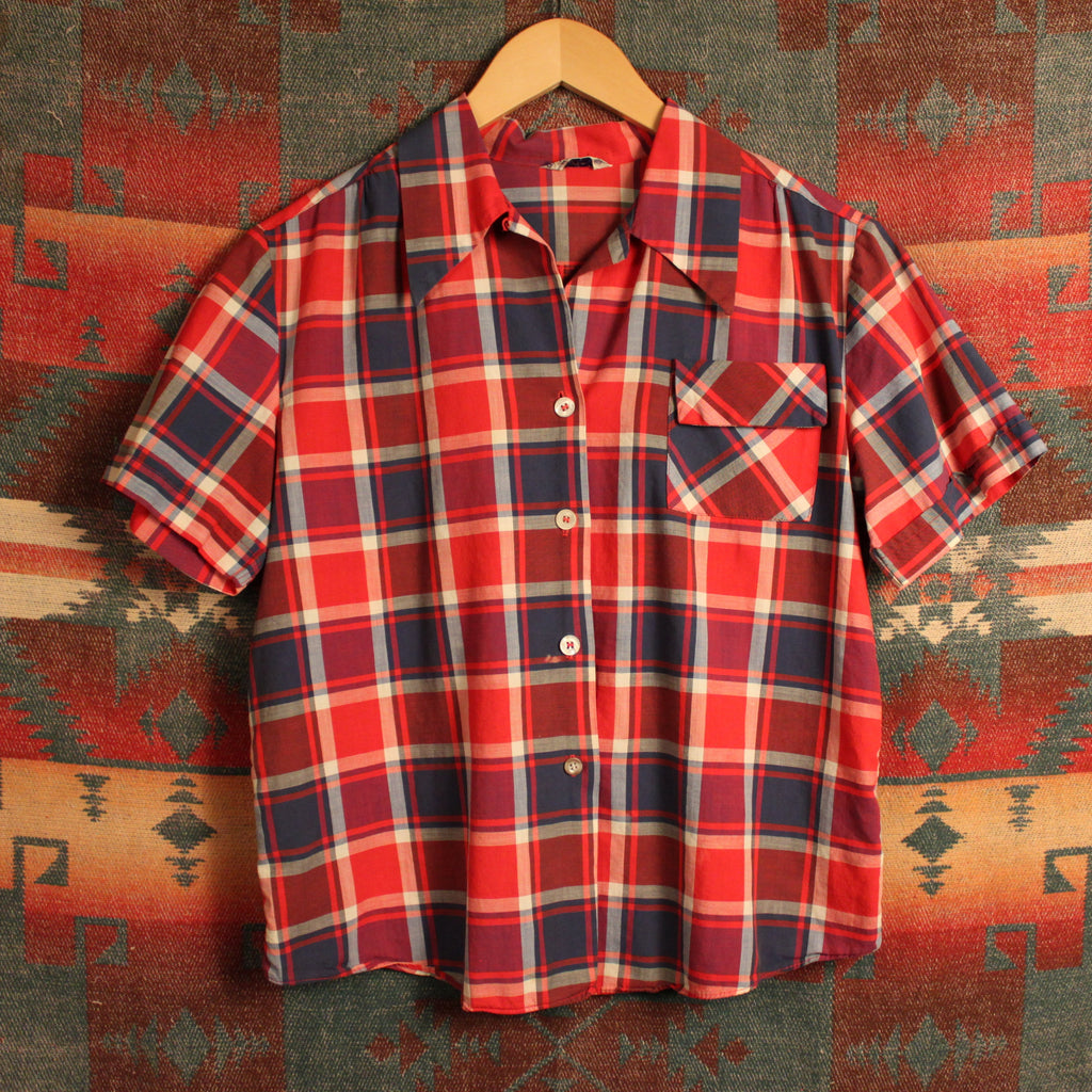 1950s Loop Collar Shirt