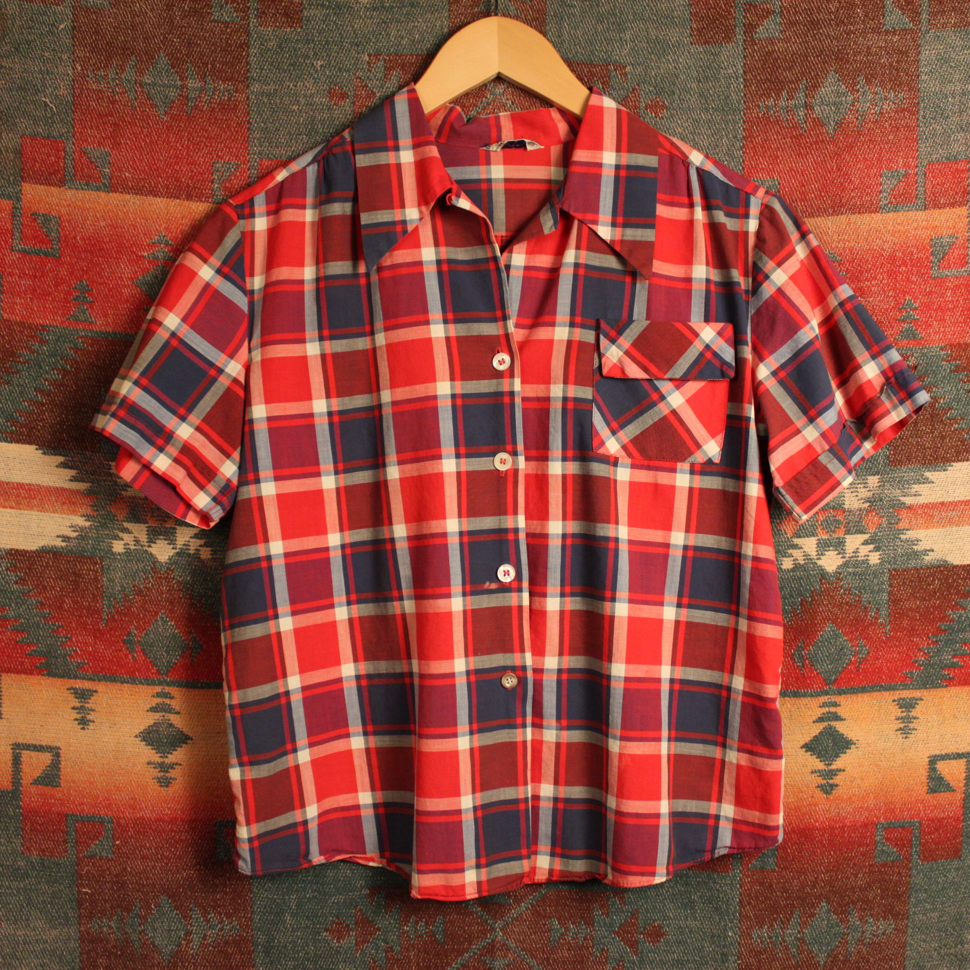 1950s Loop Collar Shirt
