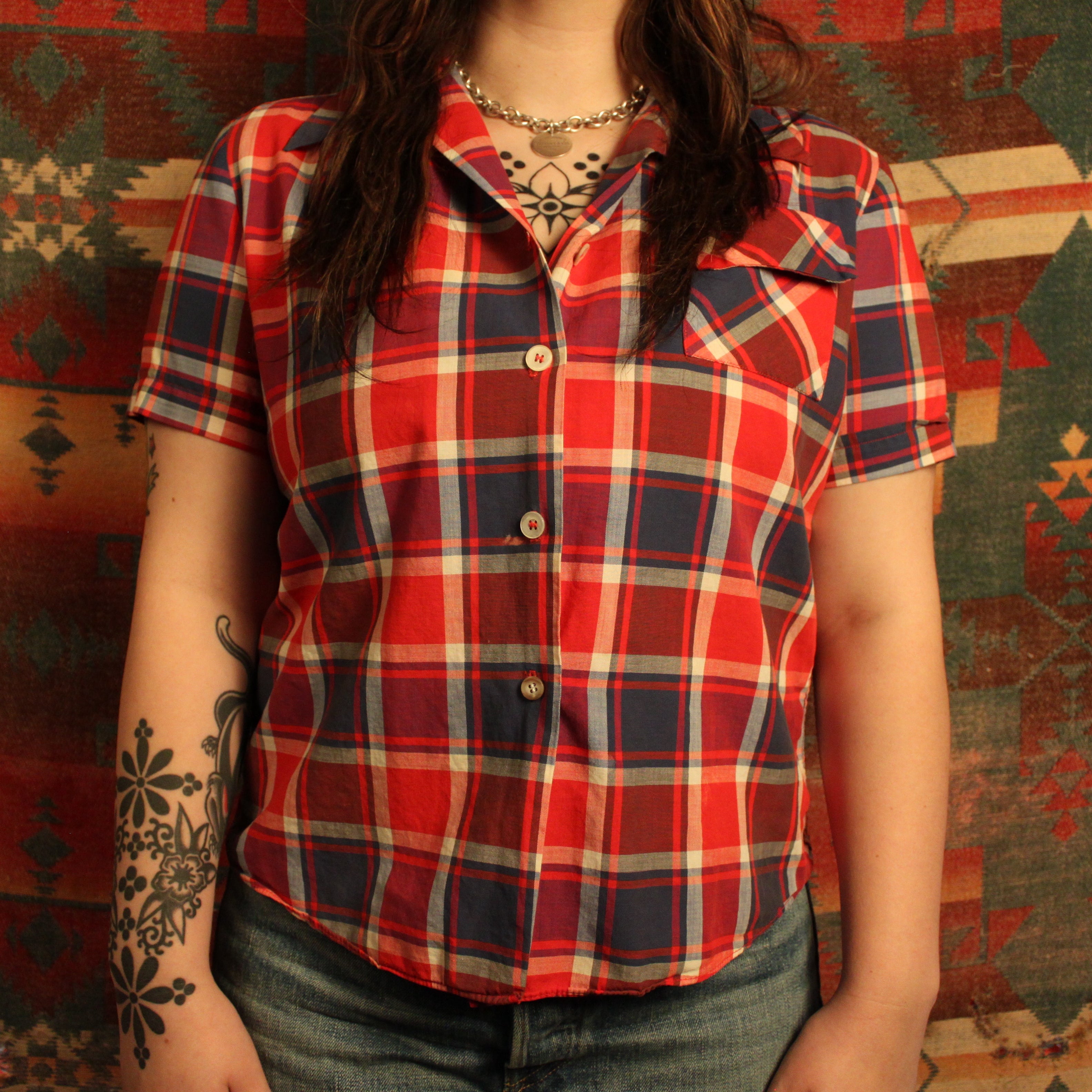 1950s Loop Collar Shirt